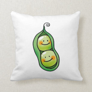 two peas in a pod cushion