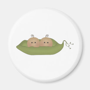 Two Peas In A Pod Magnet
