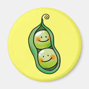 Two peas in a pod magnet