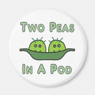 Two Peas In A Pod Magnet