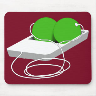 Two Peas in a Pod Mouse Mat
