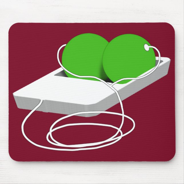 Two Peas in a Pod Mouse Mat (Front)