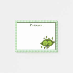 Two Peas In A Pod Post-it Notes
