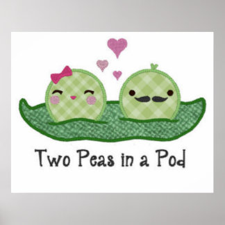 Two Peas in a Pod Poster