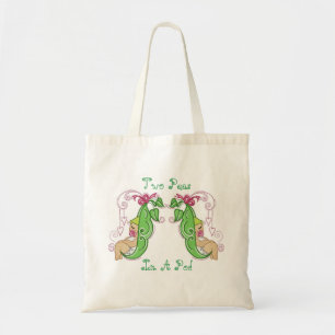 Two Peas In A Pod Tote Bag