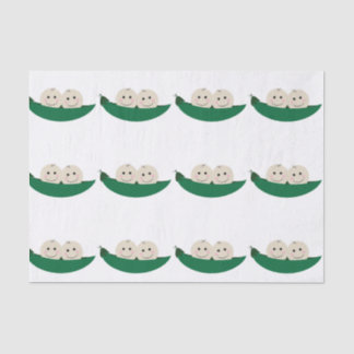 Two Peas in a Pod Twins Baby Tissue Paper