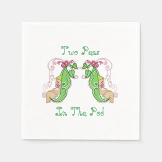 Two Peas In A Pod Twins Napkins