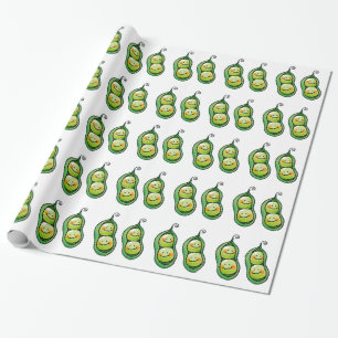 Two peas in a pod wrapping paper