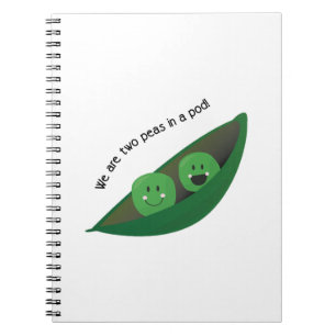 Two Peas in Pod Notebook