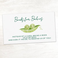 Two Peas Twin Baby Shower Books for Baby