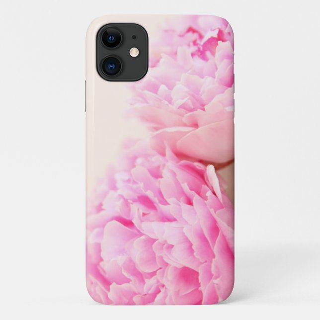 Two peonies pink Case-Mate iPhone case (Back)