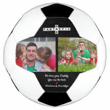 Two Photo Best Ever Fantastic Dad Crossword Puzzle