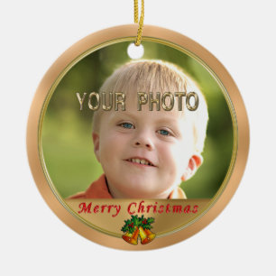 Two Photo Christmas Ornaments with INSTRUCTIONS