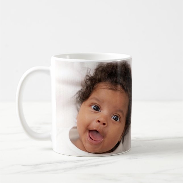 Two photo coffee mug (Left)