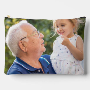 Two Photo Double Sided Create Your Own Photo Accessory Pouch