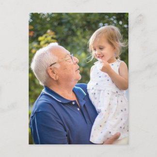 Two Photo Double Sided Create Your Own Photo  Postcard