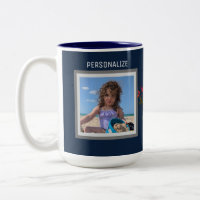 TWO PHOTO HAPPY MEMORIES EASY TO FILL COFFEE MUG