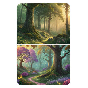 Two Photo Magnet for Fridge or Office Display