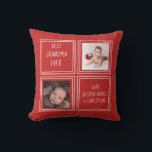 Two Photo Personalised One of a Kind Template Cushion<br><div class="desc">Personalised One of a Kind Two Photo Template collage pillow from Ricaso .. add your own photos.. easy to use pillow template .. just upload your own photos to this pillow and make yourself a unique keepsake</div>