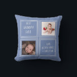 Two Photo Template Personalised One of a Kind Cushion<br><div class="desc">Personalised One of a Kind Two Photo Template collage pillow from Ricaso .. add your own photos.. easy to use pillow template .. just upload your own photos to this pillow and make yourself a unique keepsake</div>