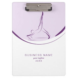 Two Pilates Poses on the Reformer   Colour Clipboard