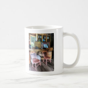 Two Pink Chairs In General Store Coffee Mug