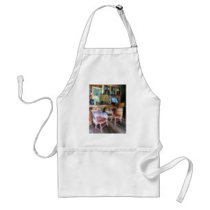 Two Pink Chairs In General Store Standard Apron