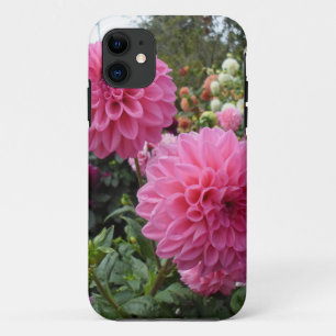 Two Pink Dahlias iPhone 11 Case