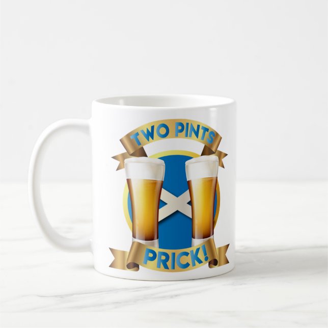 TWO PINTS -STILL GAME COFFEE MUG (Left)
