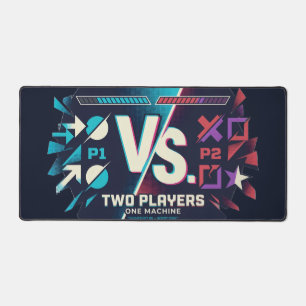 Two Players One Machine Retro Arcade Gaming Desk M Mat