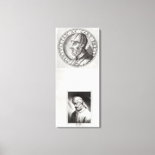Two portraits of Quintus Septimus Canvas Print
