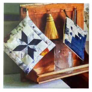 Two Potholders Tile