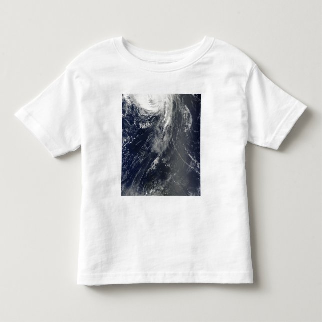 Two powerful storms span the Atlantic Ocean Toddler T-Shirt (Front)