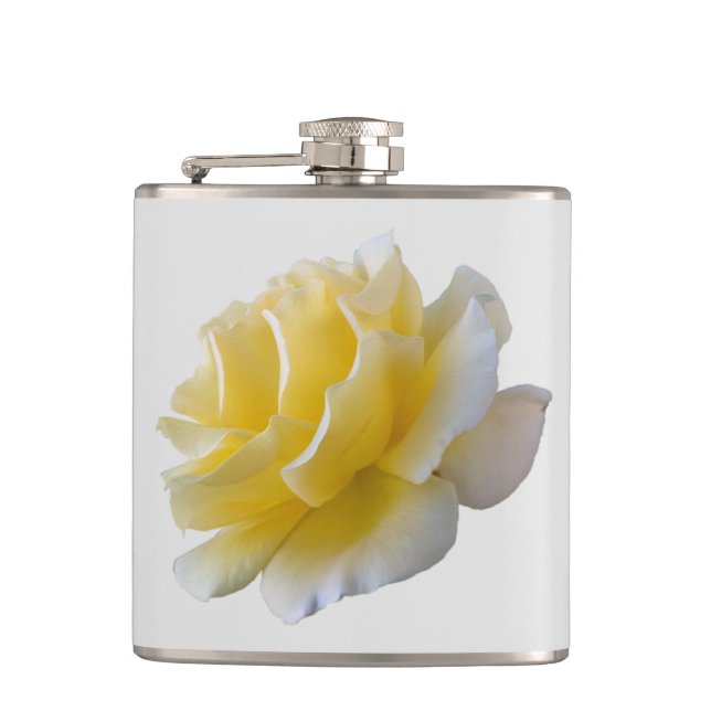 Two pretzels please hip flask (Front)