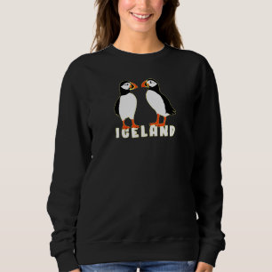 Two Puffins From Iceland Sweatshirt