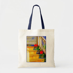 'Two Pumpkins' Budget Canvas Tote Bag