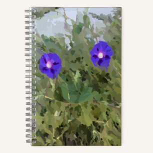 Two Purple Flowers Bullet Journal
