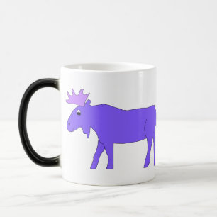 Two Purple Moose mug