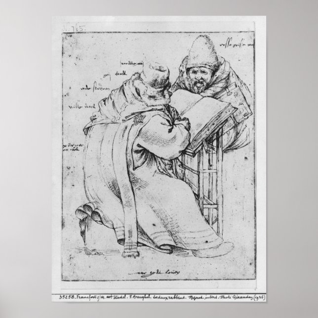 Two Rabbis Poster (Front)