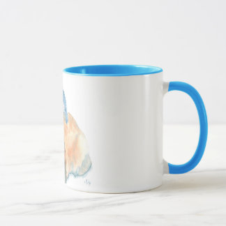 Two Rabbits Mug