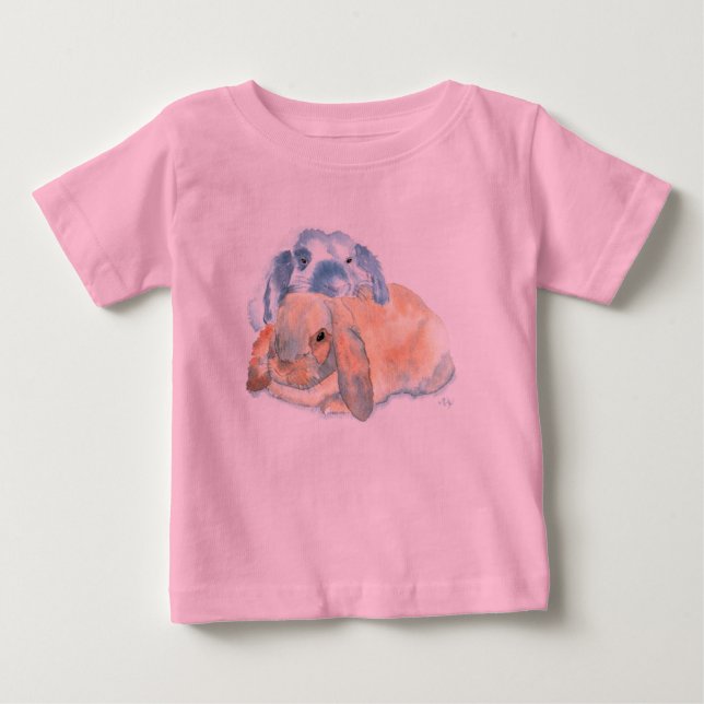 Two Rabbits T-shirt (Front)