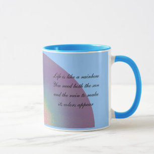 Two rainbow quotations - mug