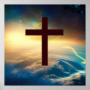 Two Realms Cross in Space Poster