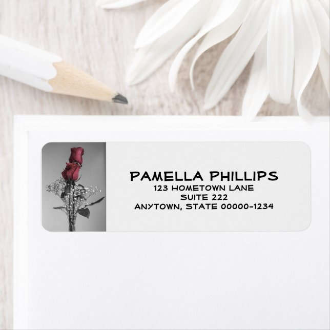 Two Red Splashed Roses | Still Life Photography (Insitu)