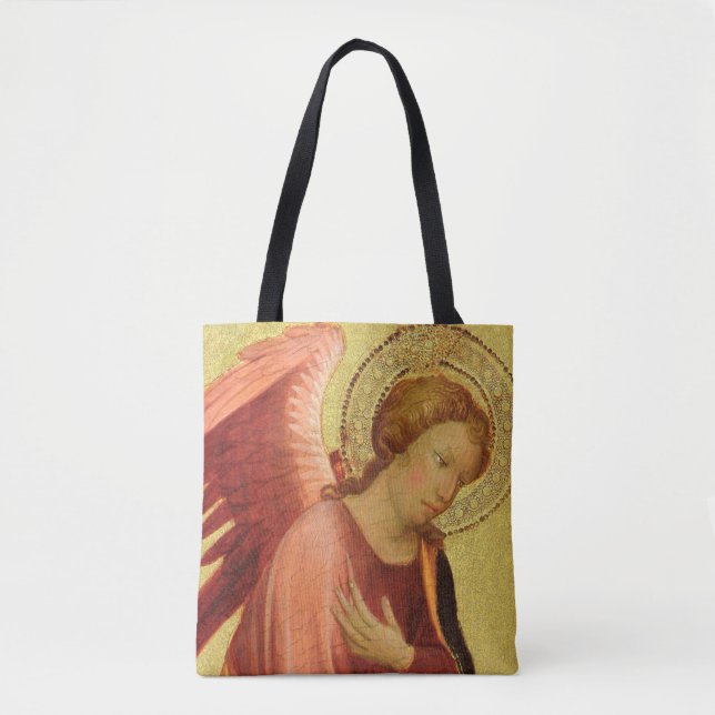 Two Renaissance Angels by Master of Bambino Vispo Tote Bag (Front)