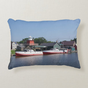 Two Rivers, Wisconsin accent pillow