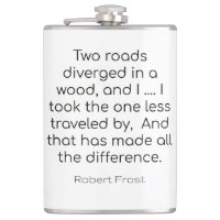 Two roads diverged in a wood