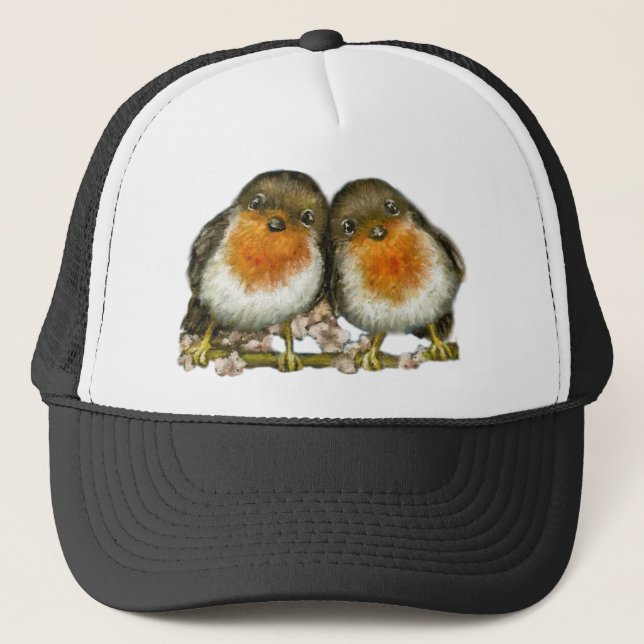 two robins trucker hat (Front)