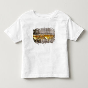 two rows of wine tasting glasses with lucious toddler T-Shirt