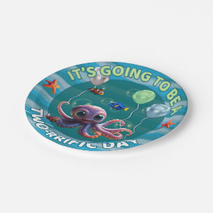 Two-rrific Day Paper Plate